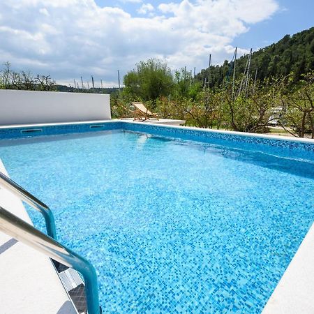 Mila And Jurija Formenti 2 Apartments In Heart Of Nautic Marina, With Heated Swimming Pool, Bikes, Sup, Kajak 스크라딘 외부 사진